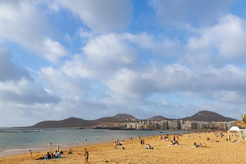 Playa Las Canteras en Las Palmas de Gran Canaria, Las Palmas — foto 4 de 10