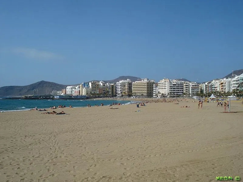 Playa Las Canteras en Las Palmas de Gran Canaria, Las Palmas — foto 6 de 10