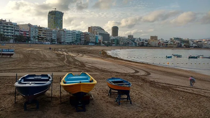 Playa Las Canteras en Las Palmas de Gran Canaria, Las Palmas — foto 5 de 10