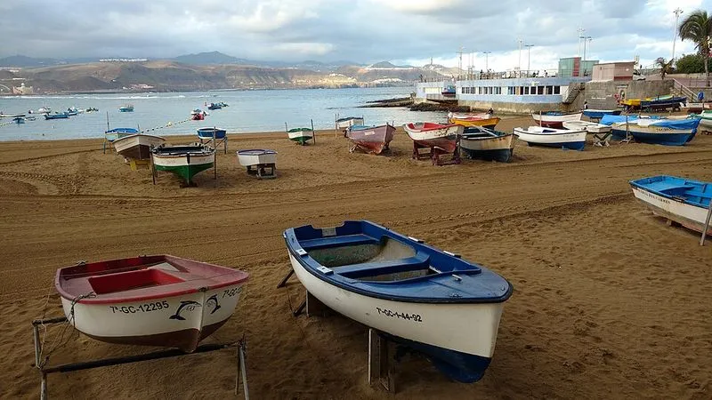 Playa Las Canteras en Las Palmas de Gran Canaria, Las Palmas — foto 9 de 10