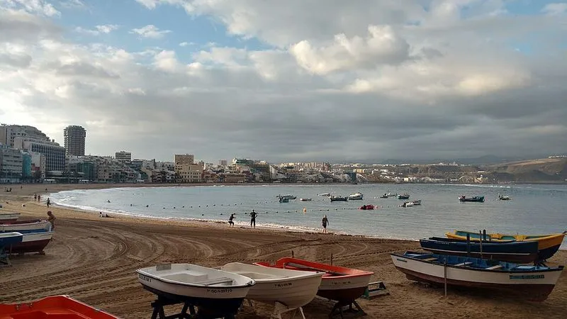 Playa Las Canteras en Las Palmas de Gran Canaria, Las Palmas — foto 10 de 10