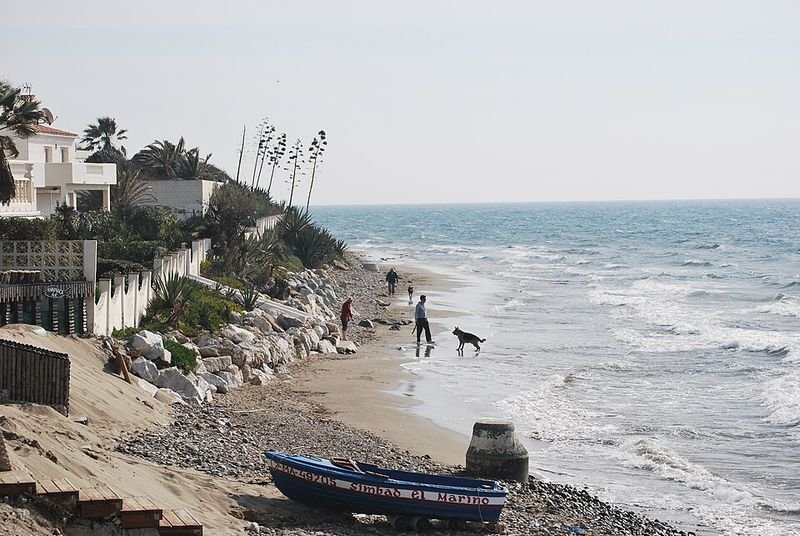 Playa Las Chapas en Marbella