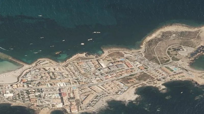 Playa de las Escalerillas en Cartagena