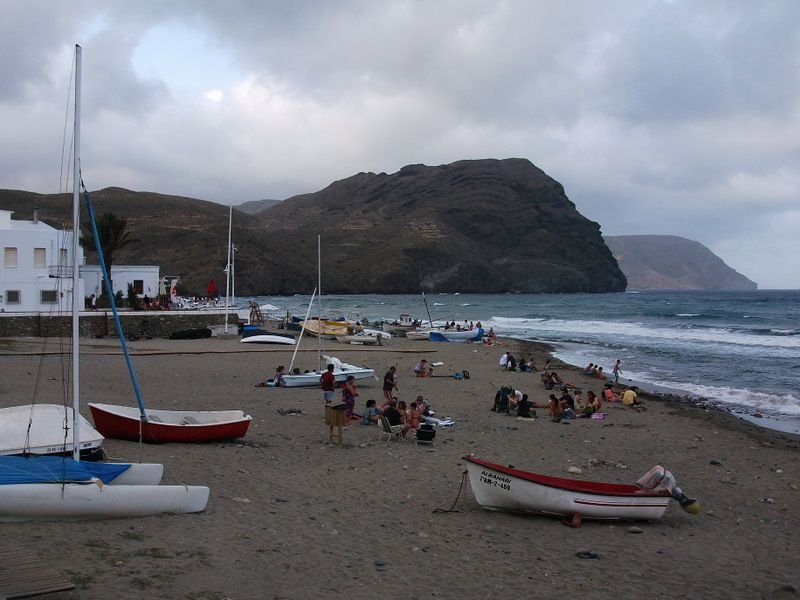 Playa Las Negras en Níjar