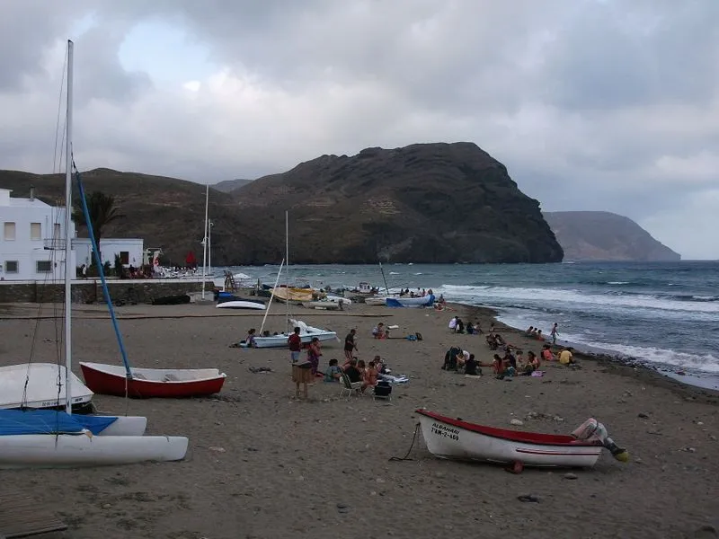 Playa de las Negras en Níjar