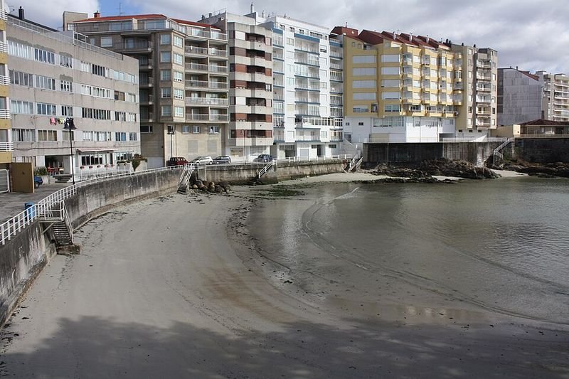 Playa Lavapanos en Sanxenxo, Pontevedra