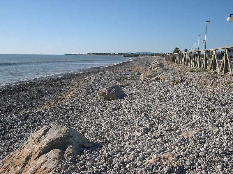 Playa Les Cases d'Alcanar en Alcanar