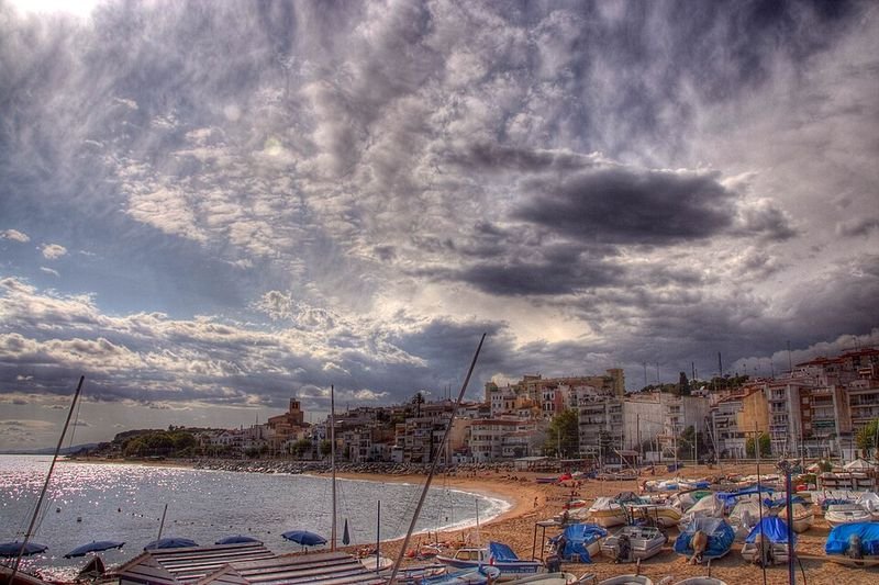 Playa Les Escaletes en Sant Pol de Mar