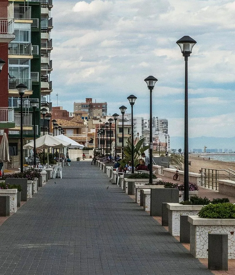 Playa de Les Palmeres en Sueca
