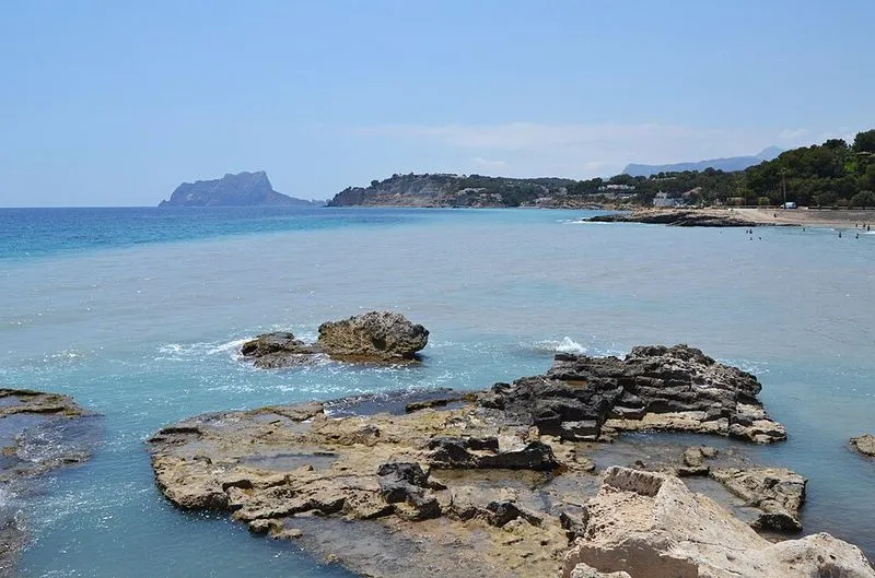 Playa de Les Playetes en Teulada, Alicante — foto 4 de 9