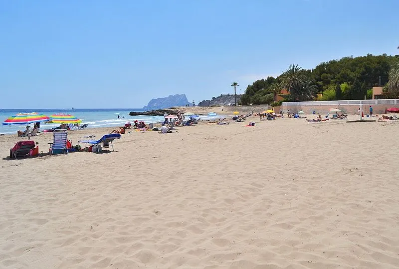 Playa de Les Playetes en Teulada, Alicante — foto 6 de 9