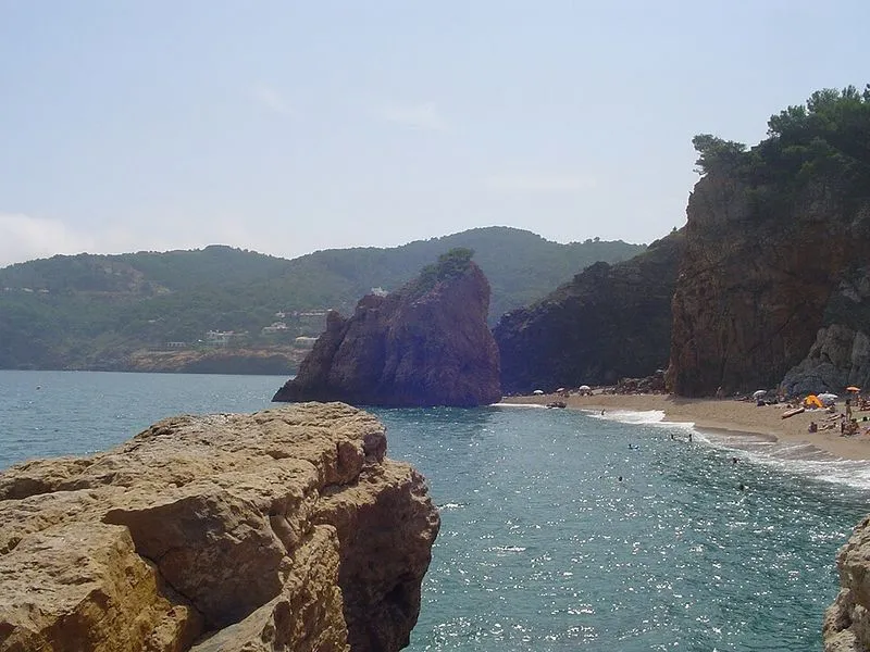 Playa de l'Illa Roja en Begur, Gerona — foto 8 de 10