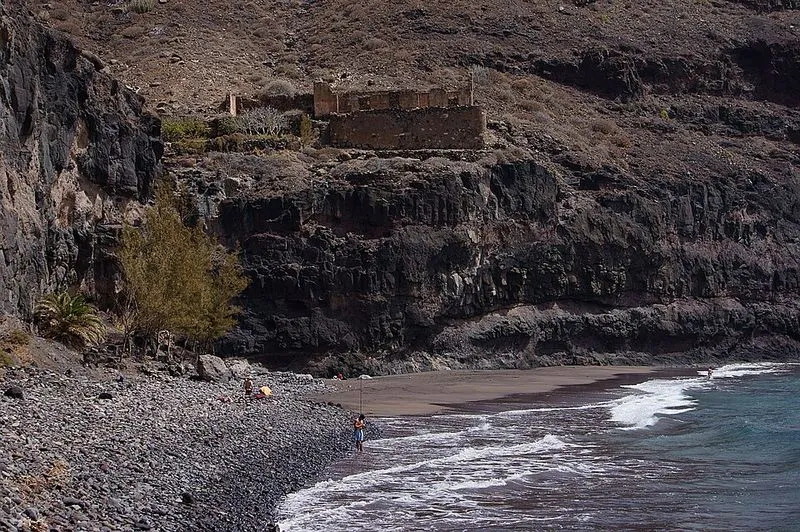 Playa de Lioguicha en La Aldea de San Nicolás, Las Palmas — foto 3 de 4