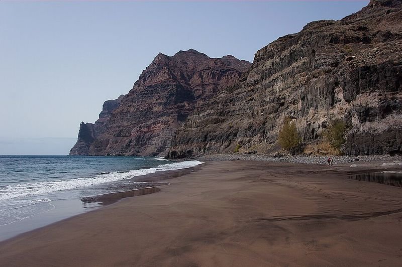 Playa Lioguicha en La Aldea de San Nicolás