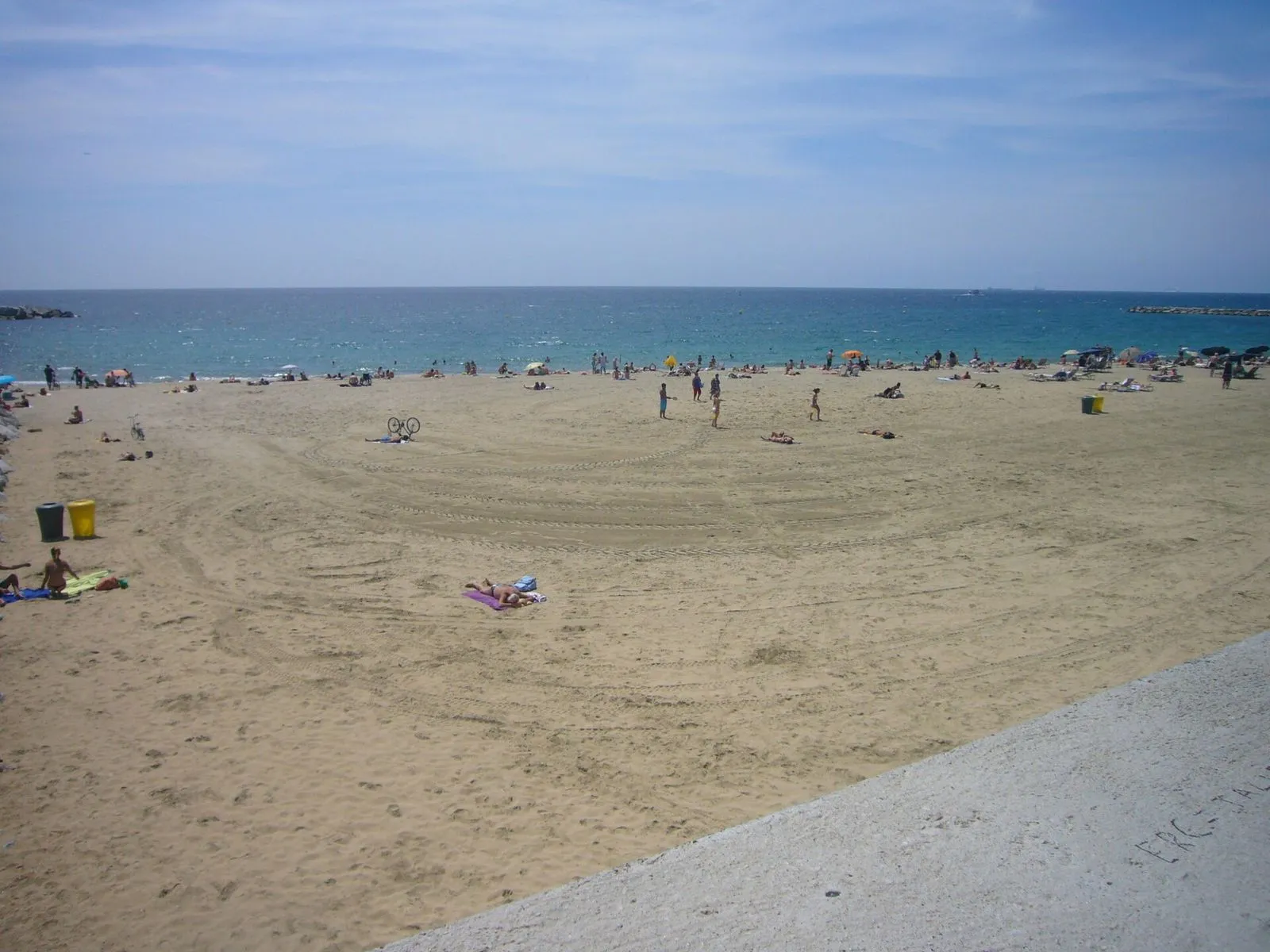 Playa de Llevant en Barcelona