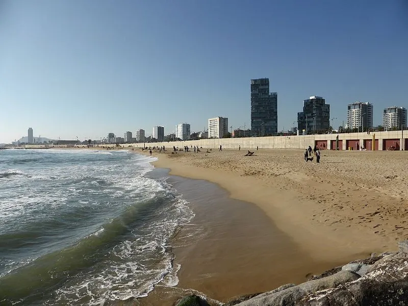 Playa de Llevant en Barcelona