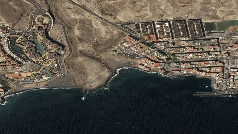 Playa de los Abrigos en Granadilla de Abona