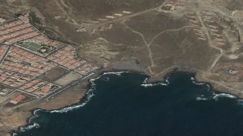 Playa de los Abrigos en Arico