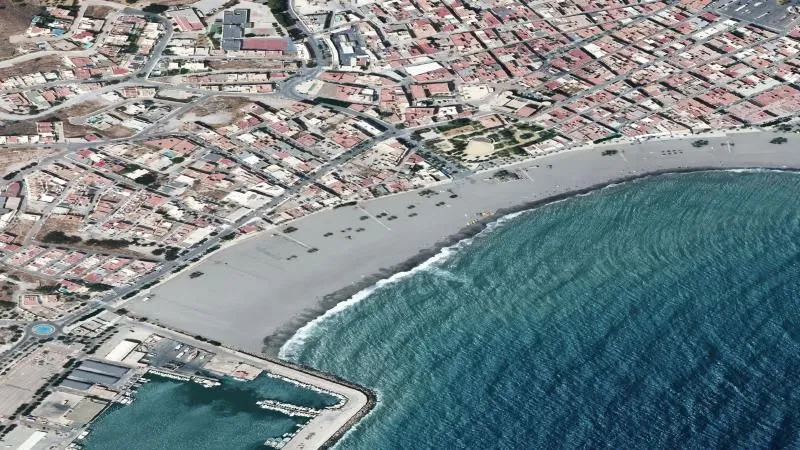 Playa de los Barquicos en Carboneras