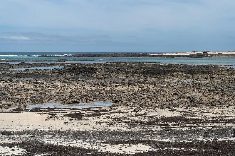 Playa de los Charcos III en La Oliva