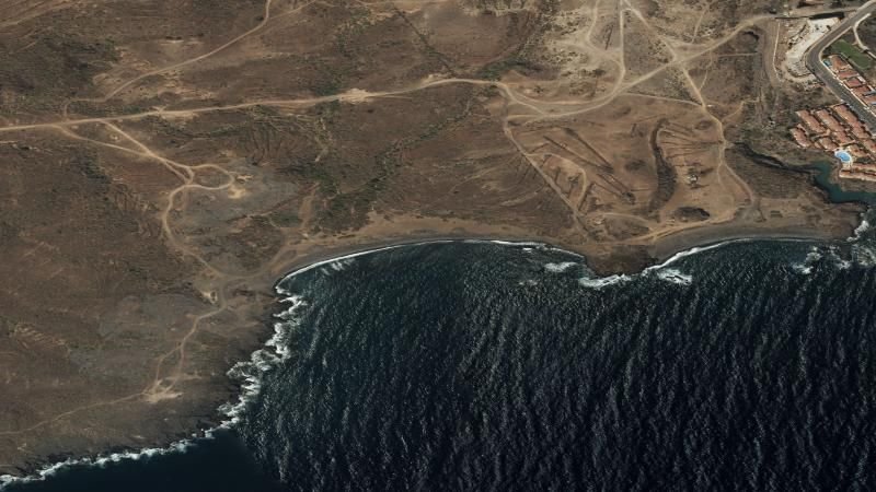 Vista aérea de Los Colmenares, San Miguel de Abona