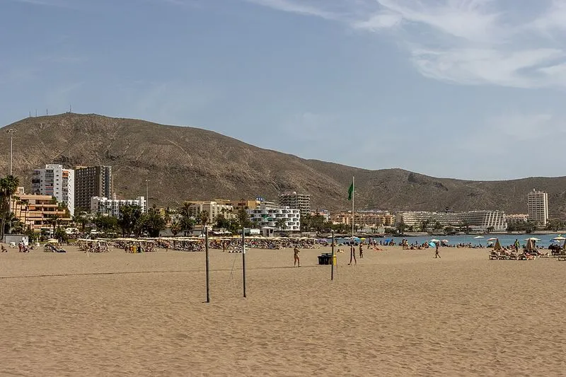 Playa de los Cristianos en Arona, Santa Cruz de Tenerife — foto 7 de 8