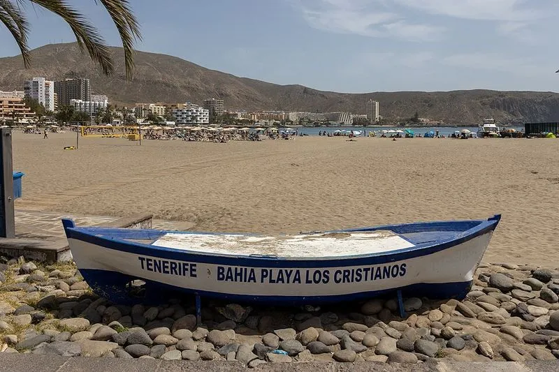 Playa de los Cristianos en Arona, Santa Cruz de Tenerife — foto 8 de 8