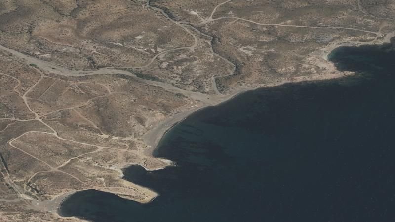 Vista aérea de Los Hierros, Lorca
