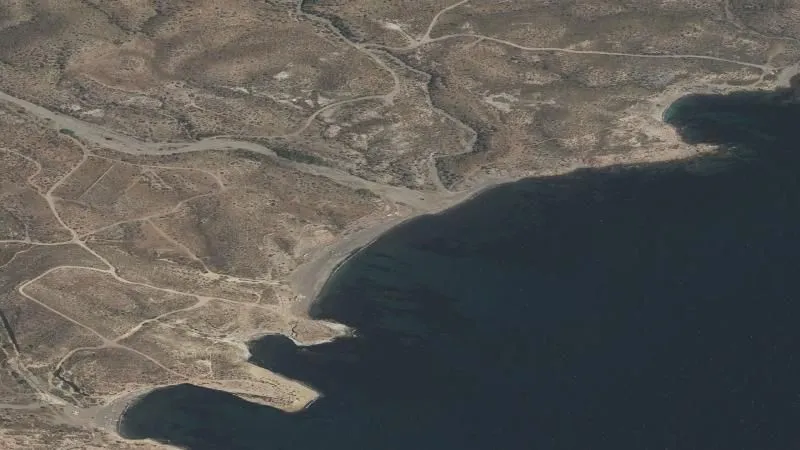 Playa de los Hierros en Lorca