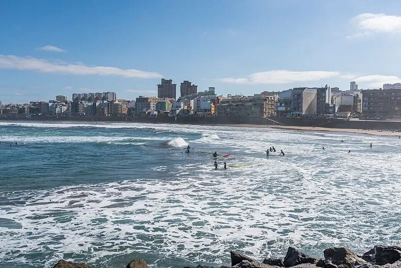 Playa de los Muellitos en Las Palmas de Gran Canaria, Las Palmas — foto 3 de 3
