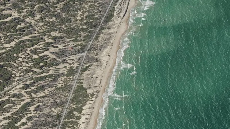 Playa de los Viveros en Guardamar del Segura