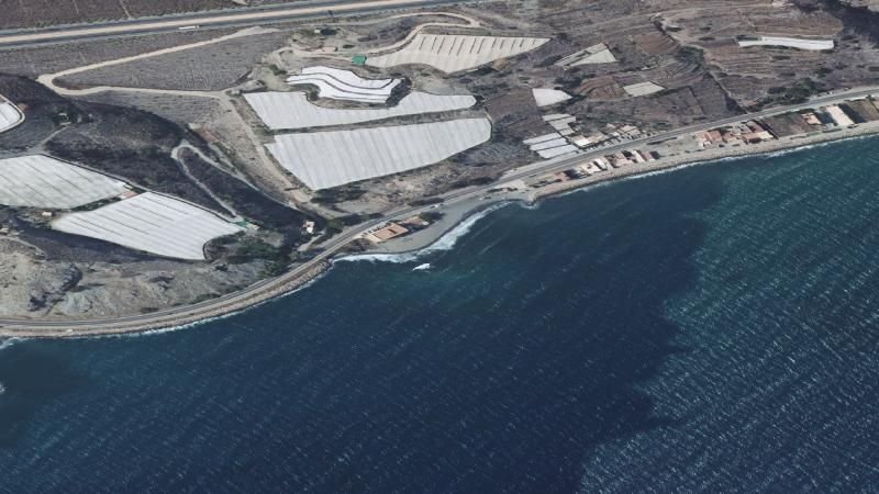 Vista aérea de Los Yesos, Sorvilán