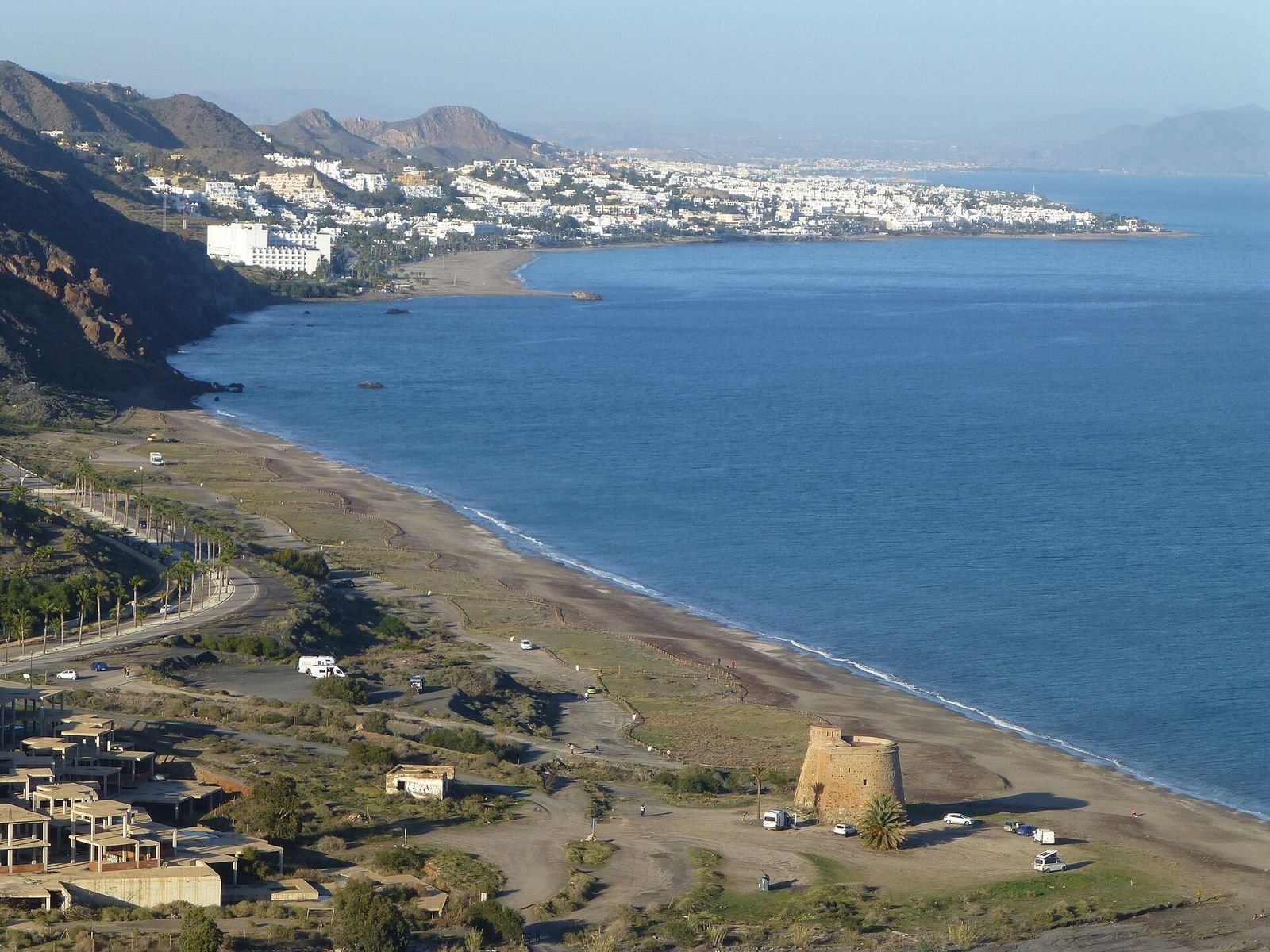 Playa de Macenas en Mojácar, Almería
