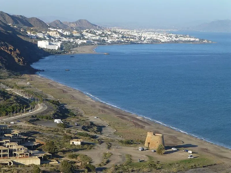 Playa de Macenas en Mojácar
