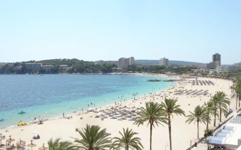 Playa de Magalluf en Calvià