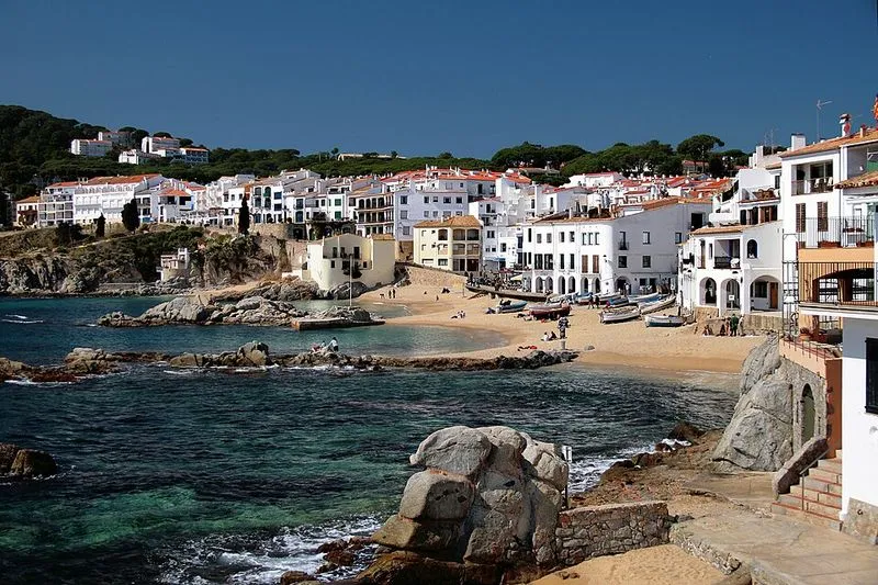 Playa de Malaspina en Palafrugell, Gerona — foto 3 de 4