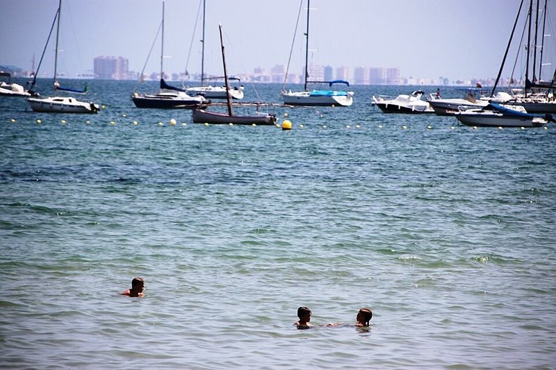 Playa Manzanares en Los Alcázares
