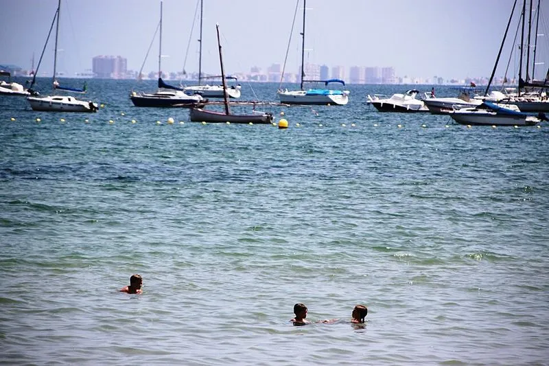 Playa de Manzanares en Los Alcázares