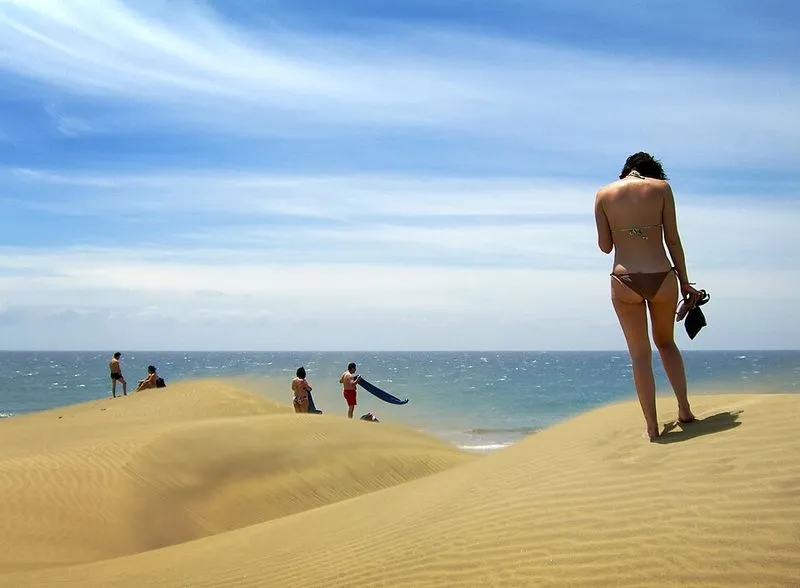 Playa de Maspalomas en San Bartolomé de Tirajana, Las Palmas — foto 6 de 10