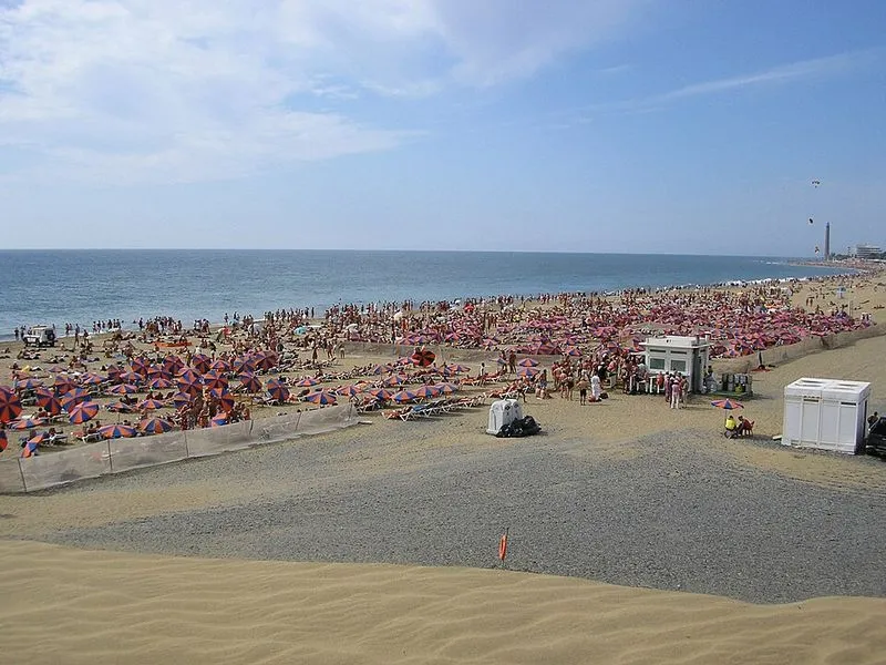 Playa de Maspalomas en San Bartolomé de Tirajana, Las Palmas — foto 8 de 10