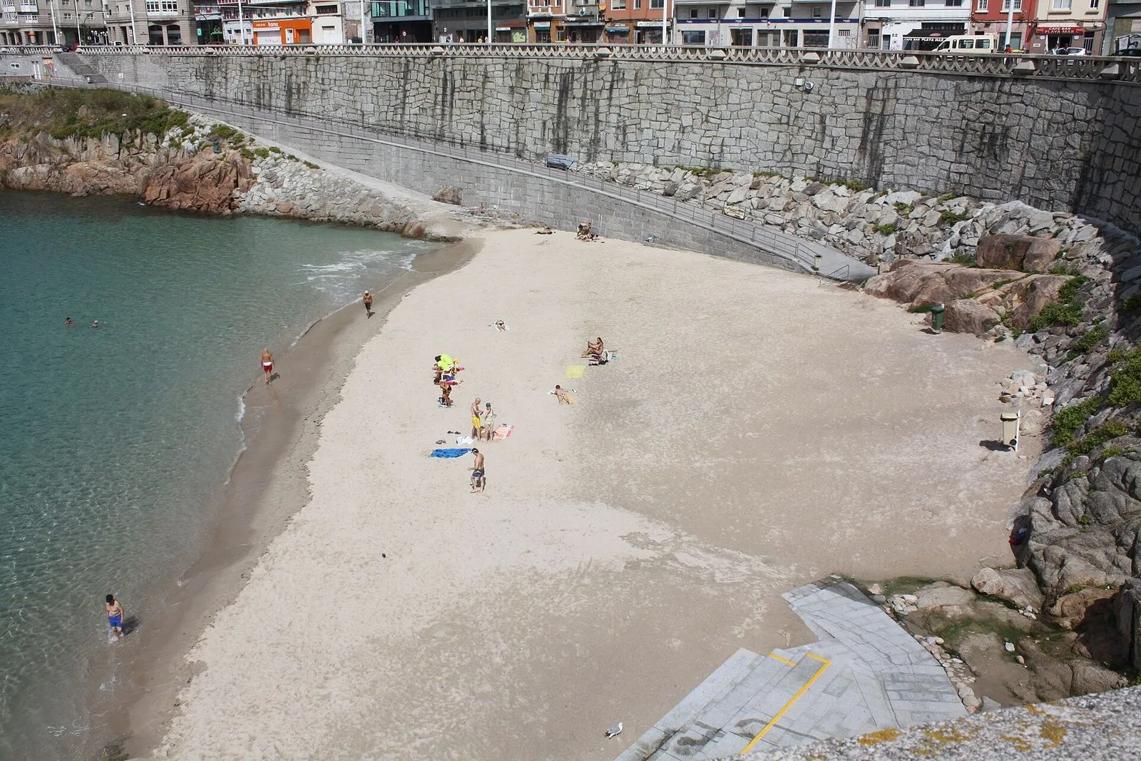 Playa de Matadero en A Coruña