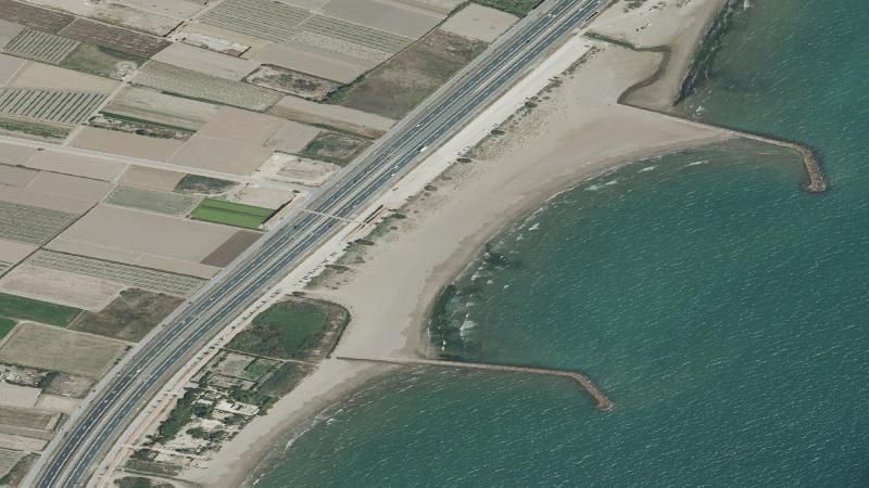 Vista aérea de Meliana, Meliana