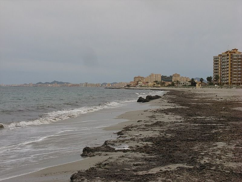 Playa Mistral en San Javier, Murcia