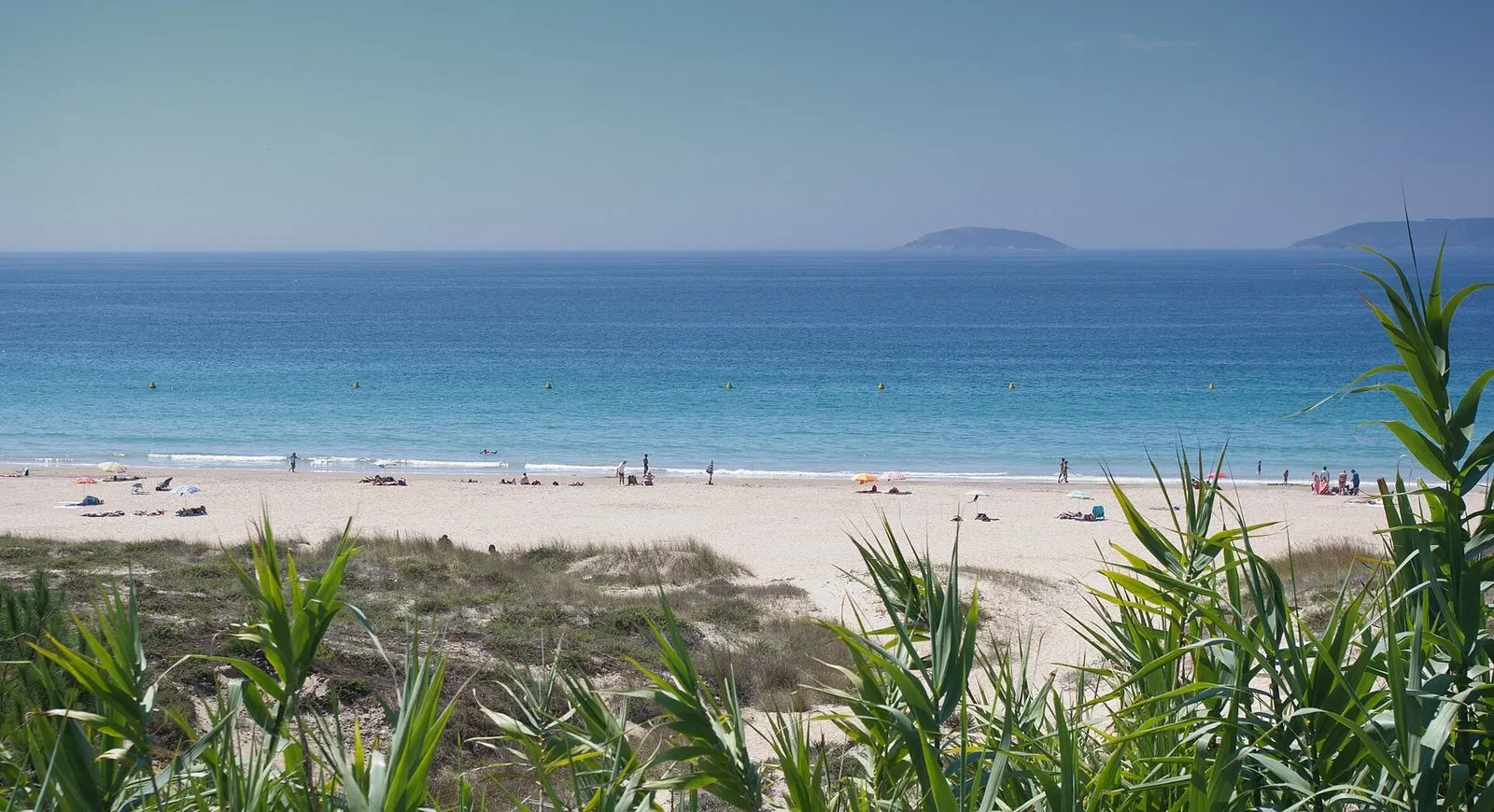 Playa de Montalvo en Sanxenxo
