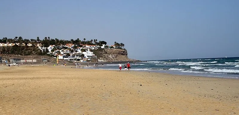 Playa de Morro Jable en Pájara