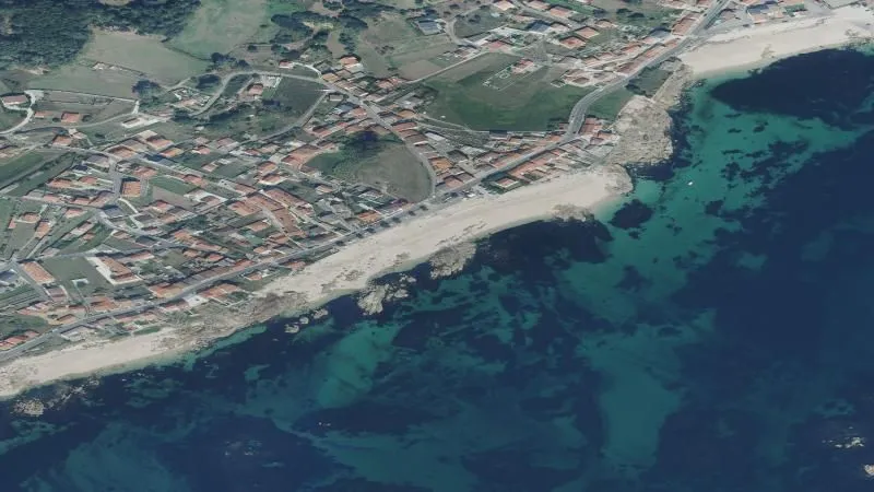 Playa de Mosqueiros en Ribeira