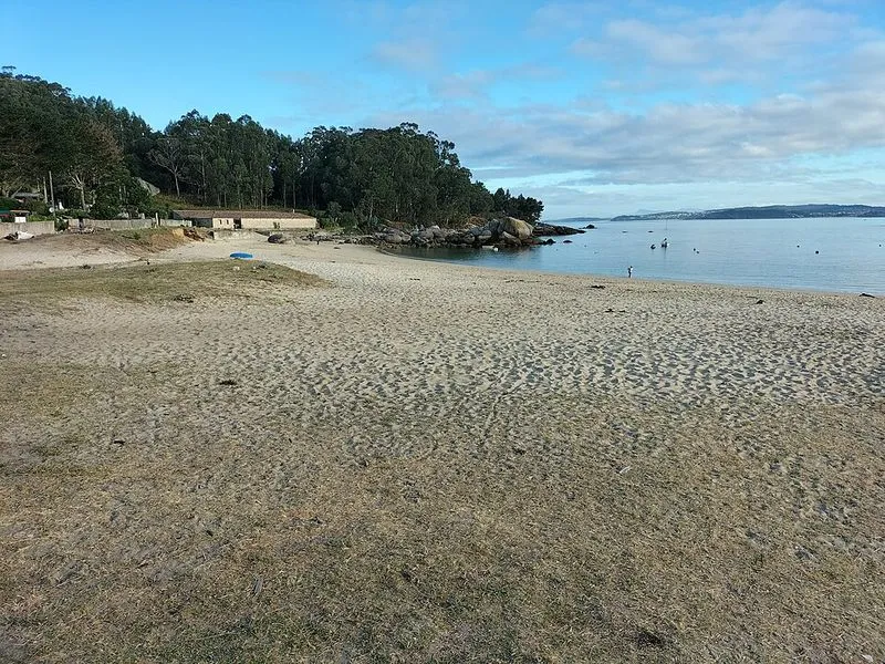 Playa de Mourisca en Bueu