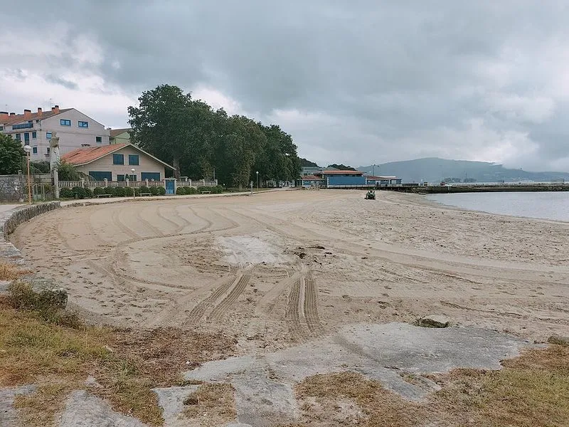 Playa de Muxeira en Soutomaior
