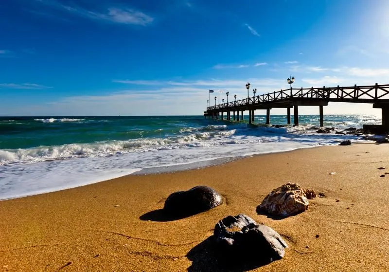 Playa Nagüeles en Marbella, Málaga — foto 6 de 6