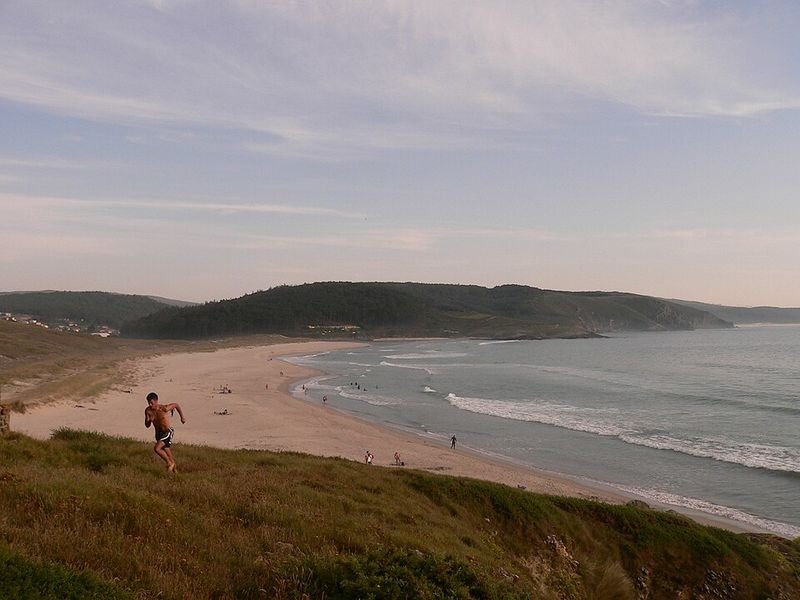 Playa Nemiña en Muxía, A Coruña